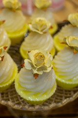 wedding cake with flowers Soap