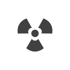 nuclear icon design vector logo template EPS 10