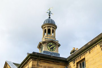 Fototapeta na wymiar Courtyard Clock