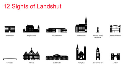 12 Sights of Landshut
