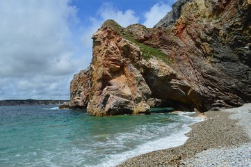 petite crique sur crozon finistére 
