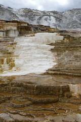 Yellow Stone Nationalpark Wyoming Mammoth Hot Springs
