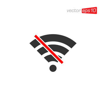 Wifi Signal Icon Design Vector