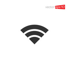 Wifi Signal Icon Design Vector