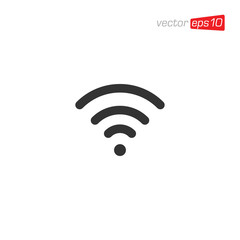 Wifi Signal Icon Design Vector