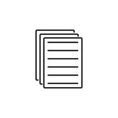 paper icon design vector logo template EPS 10