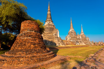 Fototapeta premium Thailand ancient capital temples 