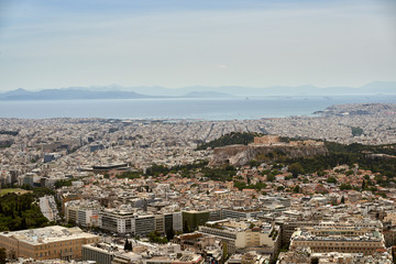 Fototapeta premium Views of the city of Athens in Greece
