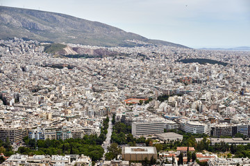 Obraz premium Views of the city of Athens in Greece