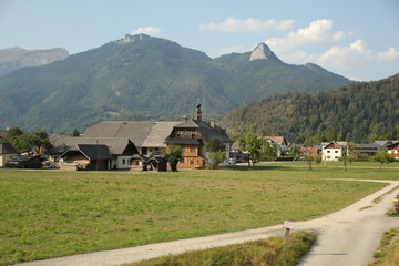 village in mountains