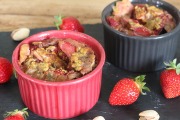crumble au fraise