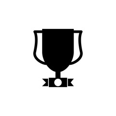 trophy icon vector design logo template EPS 10