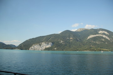 Obraz premium lake and mountains