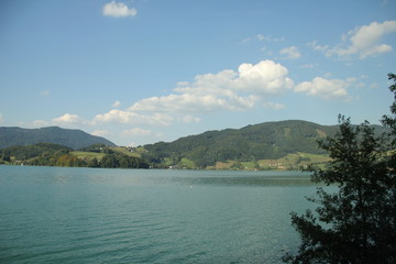 lake in mountains