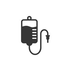 Infuse Icon Vector. Medical Drip Icon.