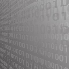 Obraz premium numerical background with number 1 and 0