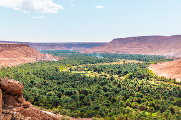 Boumalne Dades-Oase in der Nähe von El-Kelâa M'Gouna, Marokko