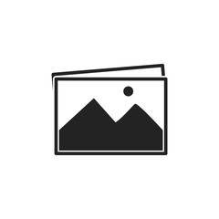 picture icon design vector logo template EPS 10