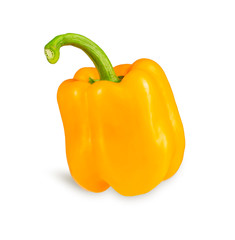 Red pepper isolated on a white background