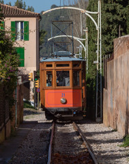 The tram of the port of Sóller