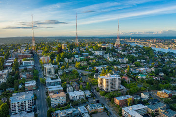 The Queen Anne neighborhood in the City of Seattle