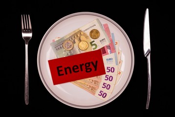 Devil's Plate, abstraction about energy and money