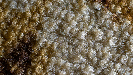 Closeup fabric texture. Abstract wallpaper.