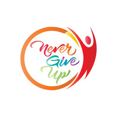 Never give up inspirational and motivational quotes
