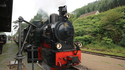 old steam locomotive