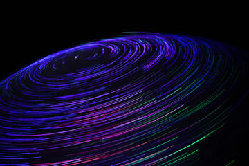 abstract wallpaper with optical fibers light on black background