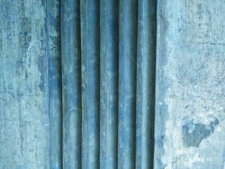 Blue concrete texture for pattern and background.