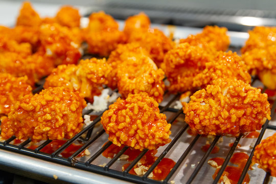 Keto Vegan Cauliflower Buffalo Wings