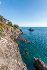 Monterosso al mare (Cinque terre) - scenic Ligurian coast, Italy