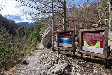 Slowenien - Triglav National Park - Infotafel