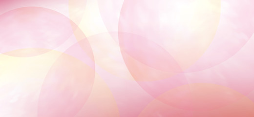 Pale pink background with spheres. Subtle vector pattern