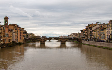 Firenze: veduta del Ponte Vecchio