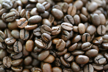 Kaffeebohnen Hintergrund