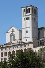 Obraz premium Saint Francis cathedral in Assisi, Italy