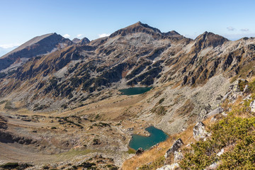 Landscape from Dzhano peak, Pirin Mountain, Bulgaria