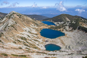Landscape from Dzhano peak, Pirin Mountain, Bulgaria