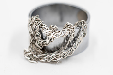 Fototapeta premium chain close up