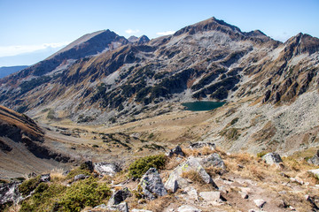 Landscape from Dzhano peak, Pirin Mountain, Bulgaria