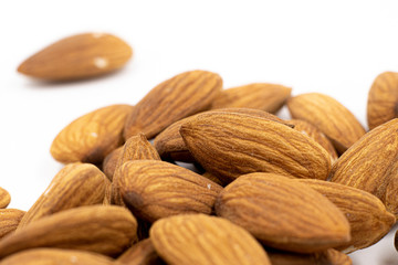 almonds close up