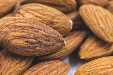 almonds close up