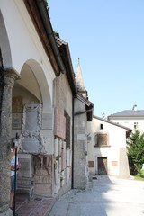 Fototapeta premium church tomb markers