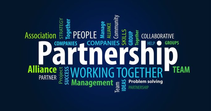 Partnership Word Cloud
