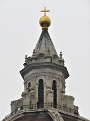 Obraz premium View of the cupola on the dome of the Florence Cathedral in Italy