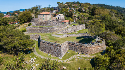 Fortress Saint Joseph of the tick tip (Fortaleza S&atilde;o Jos&eacute; da Ponta Grossa) - Florian&oacute;polis - Brazil