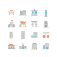 BUILDING ICON SET