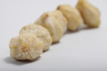 candlenut also known as kemiri at Indonesia, one of herbs that usually used for asian food as seasoning